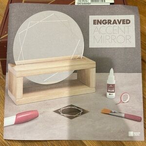 Kiwi Co. Maker Crate Engraved Accent Mirror